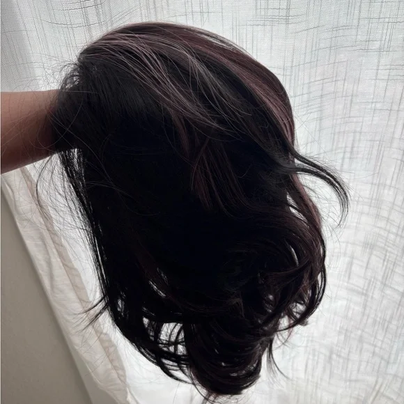 Karys Crimson Petal Wig by Chelsey Smith Crowns - Picture 7 of 7